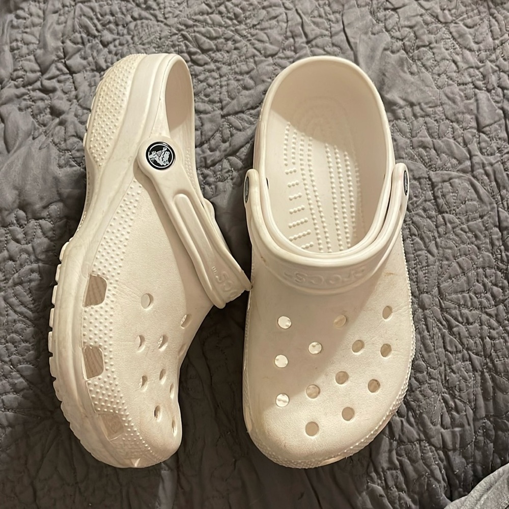 White crocs
